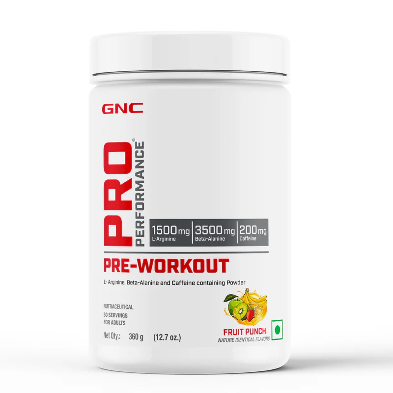 Gnc performance pre workout 360g
