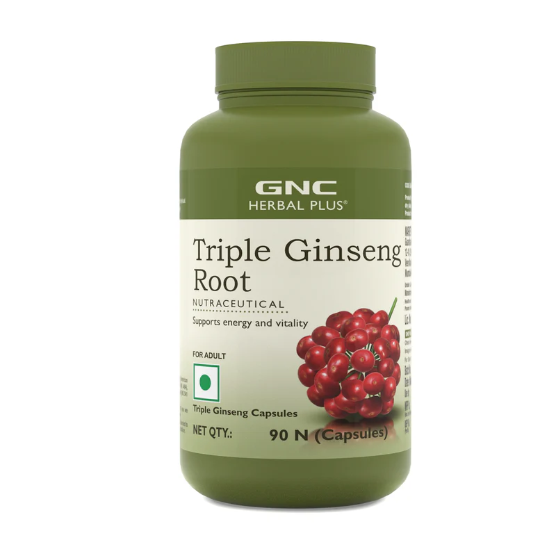 GNC Triple Ginseng | 700mg | 90 Capsules